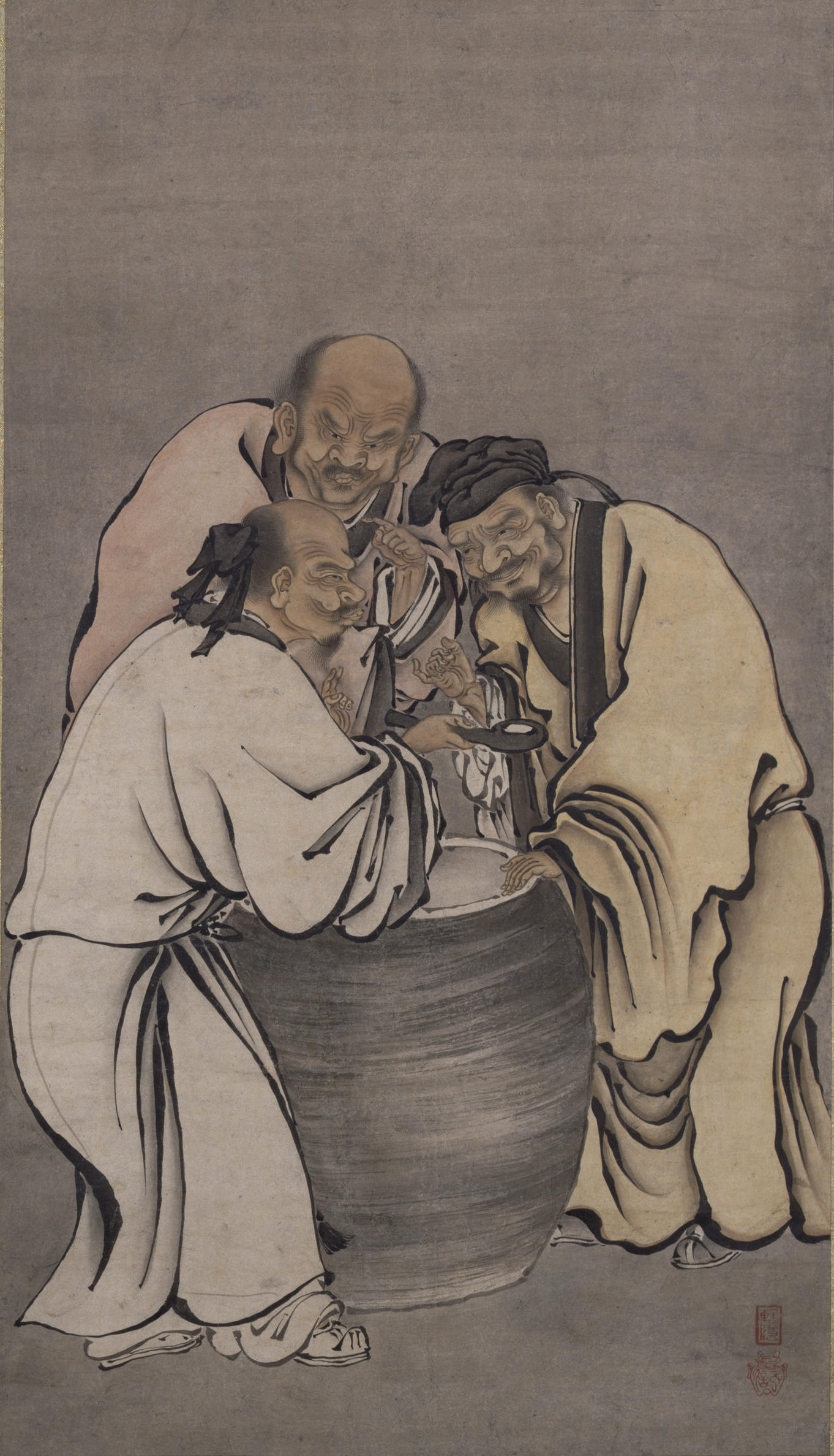 The three vinegar tasters